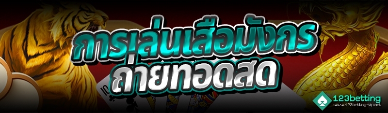 การเล่นเสือมังกรถ่ายทอดสด